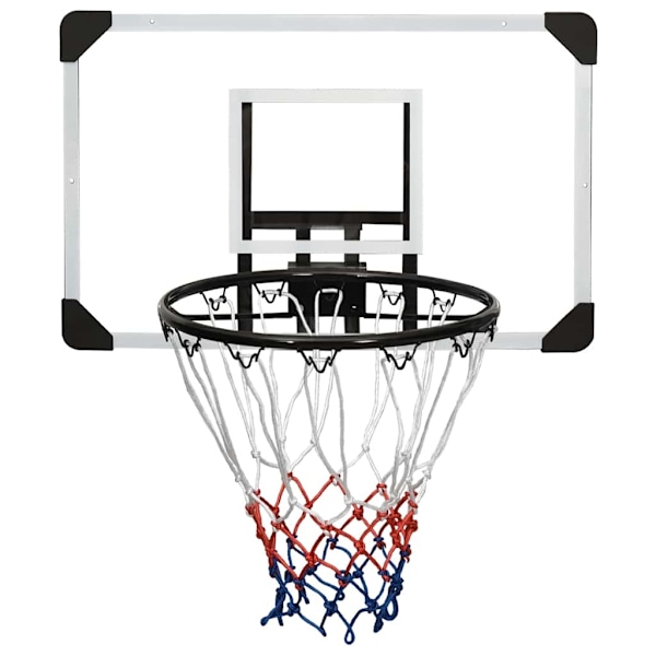 vidaXL Basketkorg transparent 71x45x2,5 cm polykarbonat Transparent