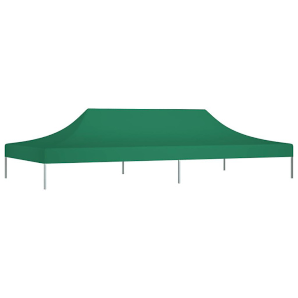 vidaXL Tak till partytält 6x3 m grön 270 g/m² Grön