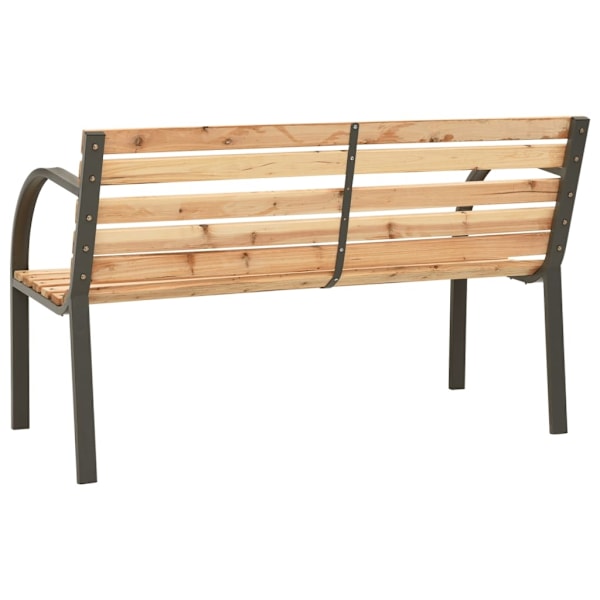 vidaXL Barnbänk 81 cm kinesiskt granträ Brun