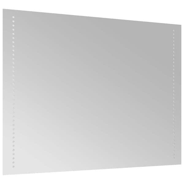 vidaXL Badrumsspegel LED 80x60 cm Transparent