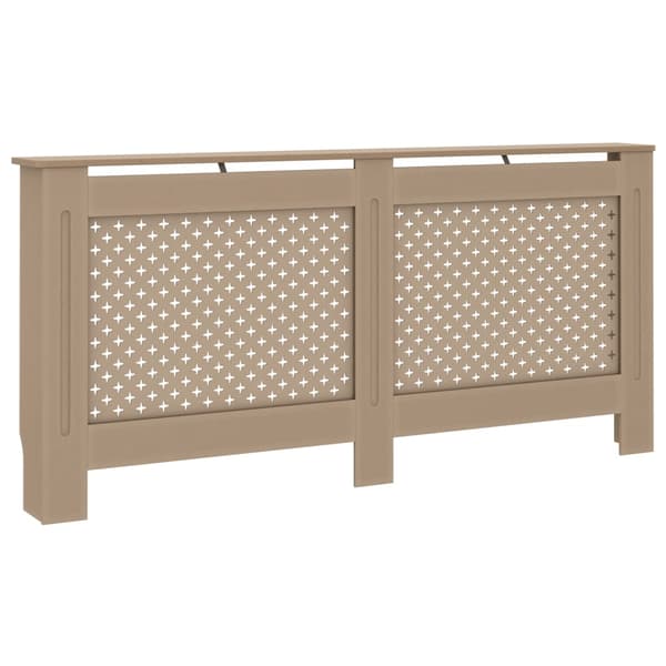 vidaXL Elementskydd 172x19x81,5 cm MDF Brun