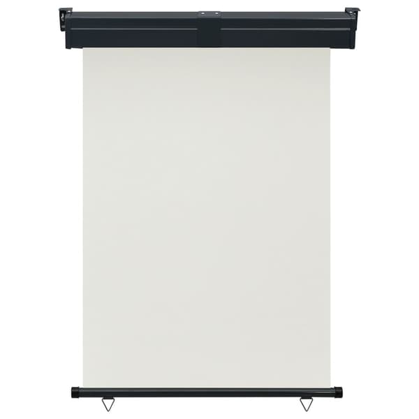 vidaXL Balkongmarkis 125x250 cm gräddvit Creme