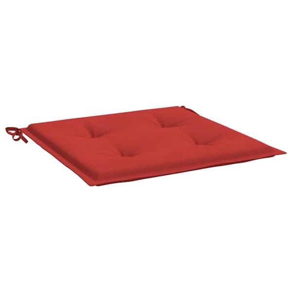 vidaXL Stolsdynor 4 st röd 50x50x4 cm oxfordtyg Röd