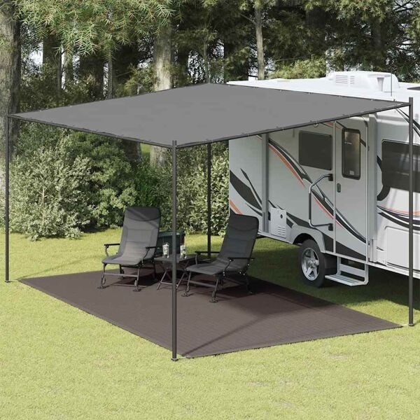 vidaXL Campingmatta 300x600 cm antracit Antracit