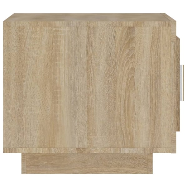 vidaXL Soffbord sonoma-ek 51x50x45 cm konstruerat trä Brun