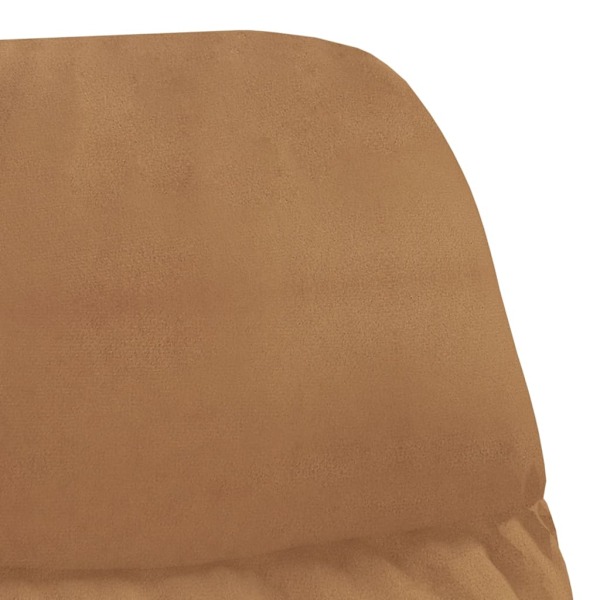 vidaXL Reclinerfåtölj taupe konstmocka Taupe