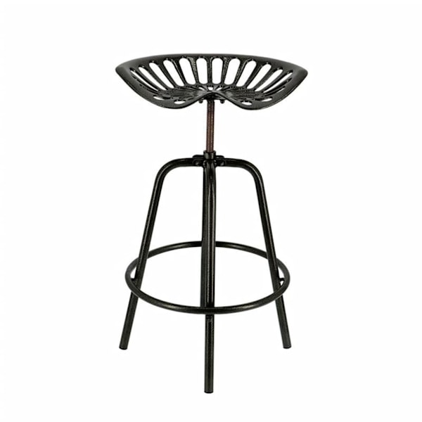 Esschert Design Traktorpall traktor svart Svart