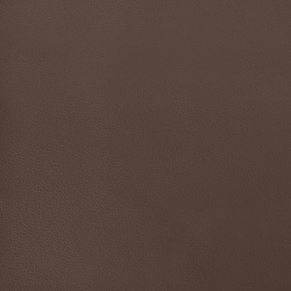 vidaXL Sängram med huvudgavel brun 160x200 cm konstläder Brun