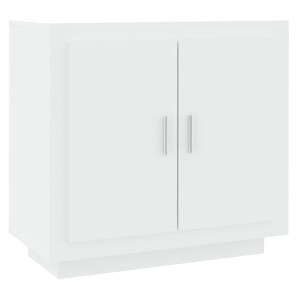 vidaXL Skänk vit 80x40x75 cm konstruerat trä Vit