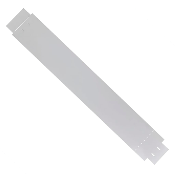 vidaXL Flexibel gräskant galvaniserad stål 10 st 100 x 15 cm Silver