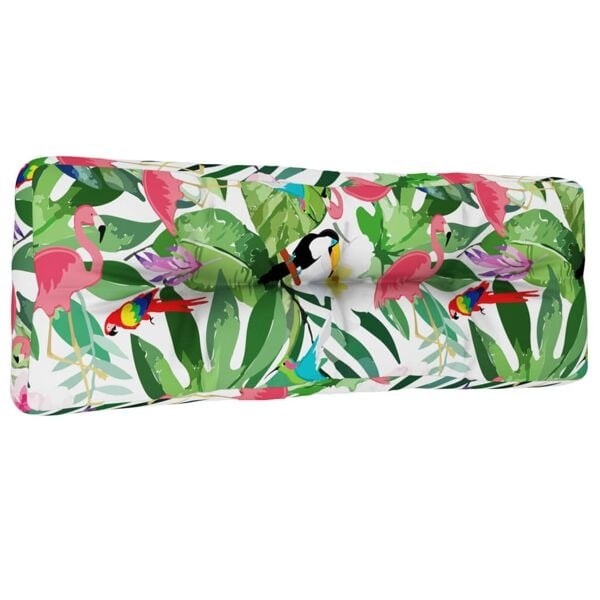 vidaXL Palldyna flerfärgad 120x40x12 cm tyg Flerfärgsdesign