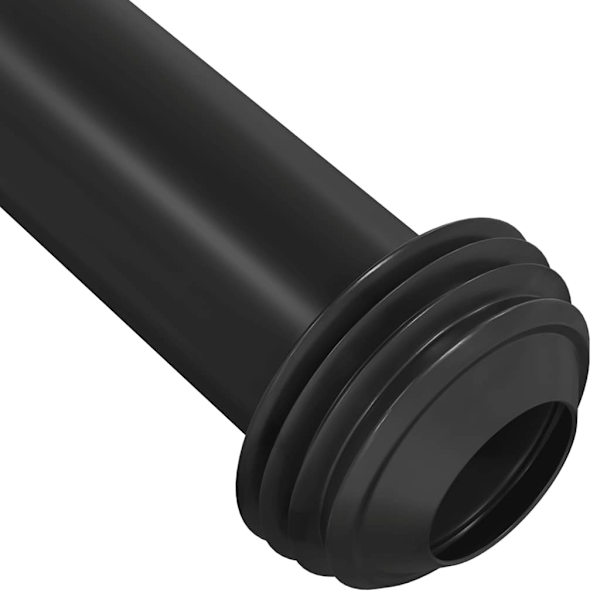 vidaXL Cistern till toalett med botten inlopp 3/6 L svart Svart