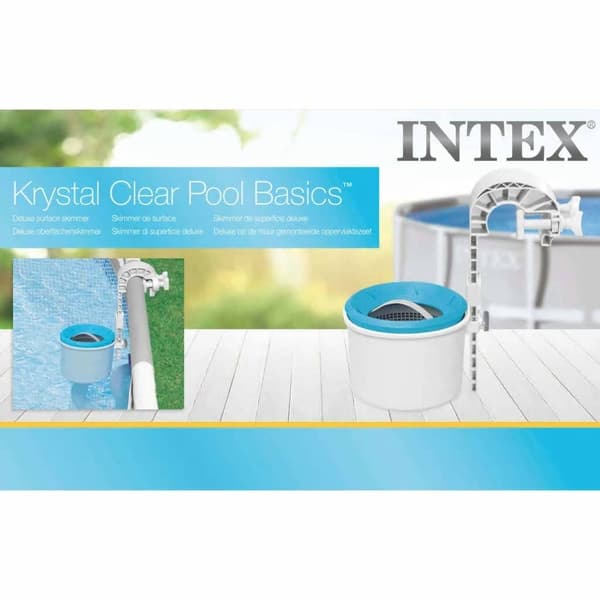 INTEX Väggmonterad poolskimmer Deluxe