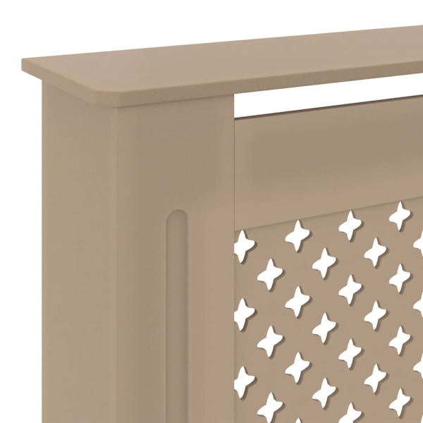 vidaXL Elementskydd MDF 205 cm Brun