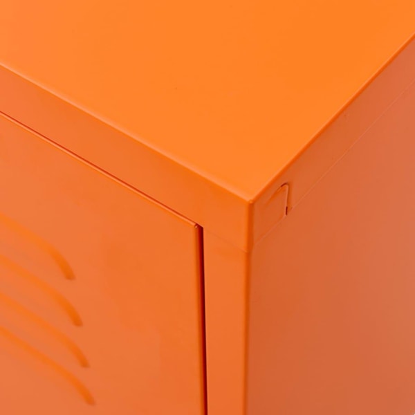 vidaXL Tv-bänk orange 105x35x50 cm stål Orange