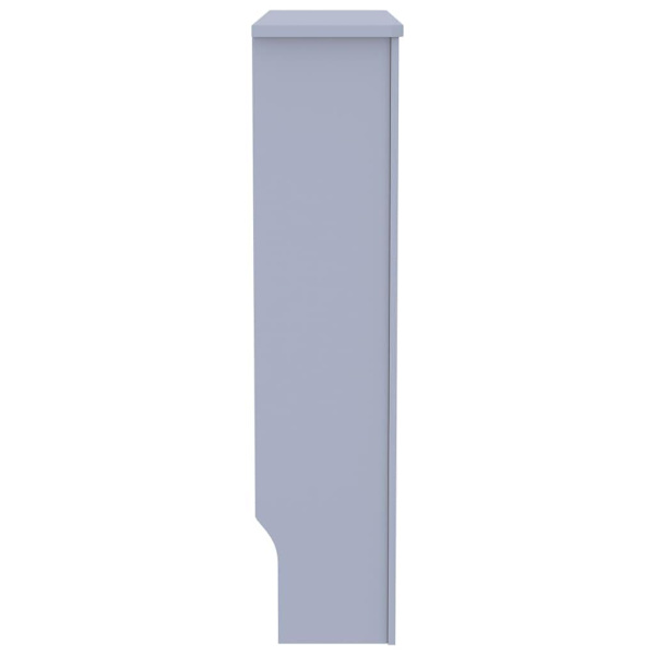 vidaXL Elementskydd MDF grå 78 cm grå