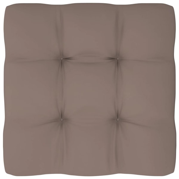 vidaXL Palldynor 2 st taupe tyg Taupe