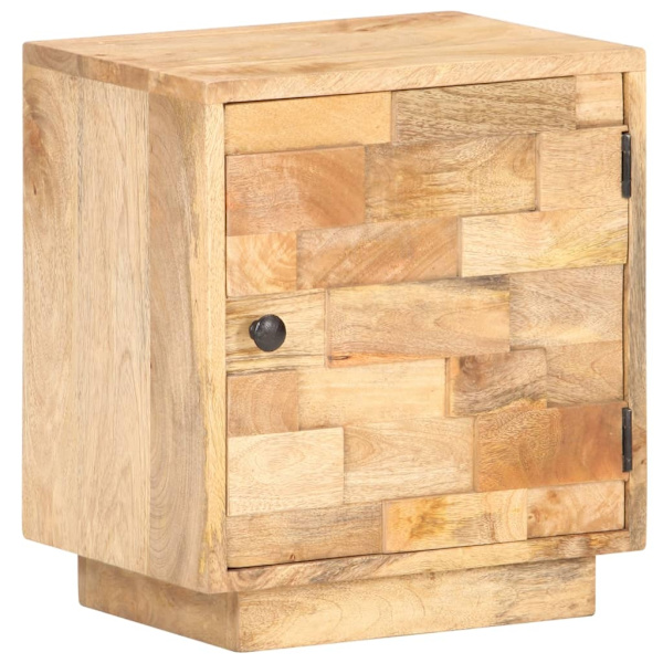 vidaXL Nattduksbord 40x30x45 cm massivt mangoträ Brun