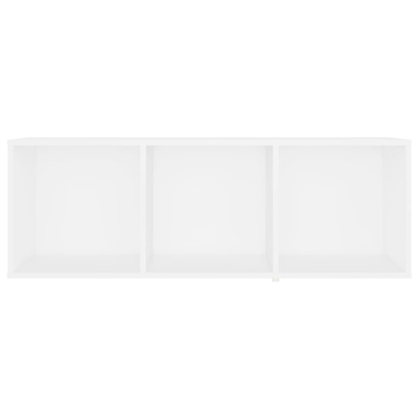 vidaXL Tv-skåp 4 delar vit 107x35x37 cm konstruerat trä Vit