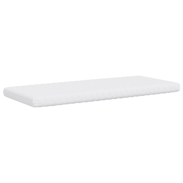 vidaXL Skummadrass vit 90x190 cm 7-zoner hårdhet 20 ILD Vit