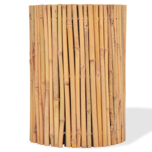 vidaXL Staket bambu 500x30 cm Brun