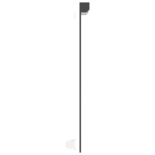 vidaXL Rulljalusi aluminium 100x210 cm antracit Antracit
