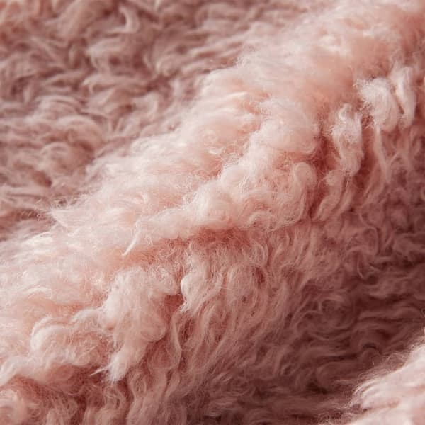 vidaXL Väst för barn konstpäls rosa 92 Rosa