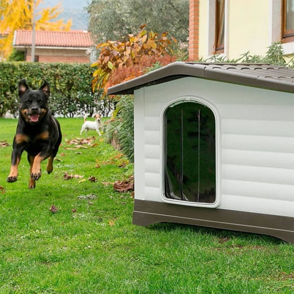 Ferplast Hundkoja Villa 90 grå 88x72x65 cm 87255099 grå
