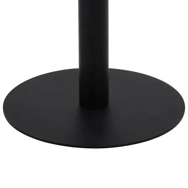 vidaXL Bistrobord mörkbrun 80 cm MDF Brun
