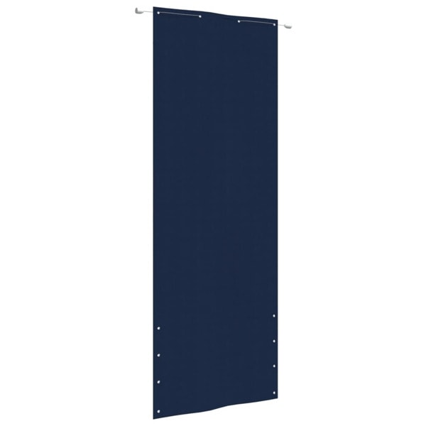 vidaXL Balkongskärm blå 80x240 cm oxfordtyg Blå