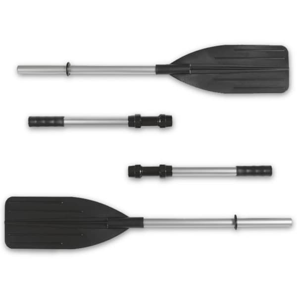 INTEX Excursion 5 Set med uppblåsbar båt med pump och åror 68325NP Silver