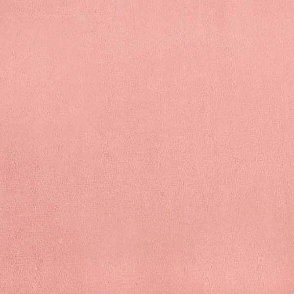 vidaXL Sänggavel med kanter rosa 83x23x118/128 cm sammet Rosa