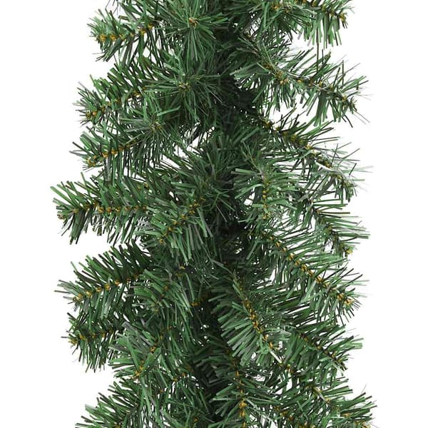 vidaXL Julkrans PVC 20 m Grön
