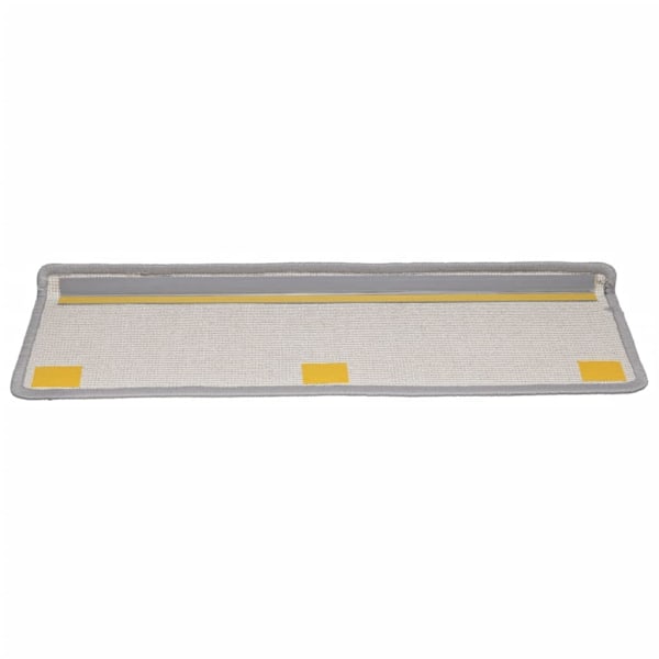 vidaXL Trappstegsmattor 15 st 65x21x4 cm grå grå
