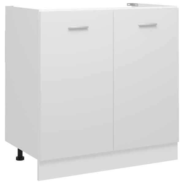 vidaXL Underskåp för diskho “Lyon” vit 80x46x81,5 cm konstruerat trä Vit