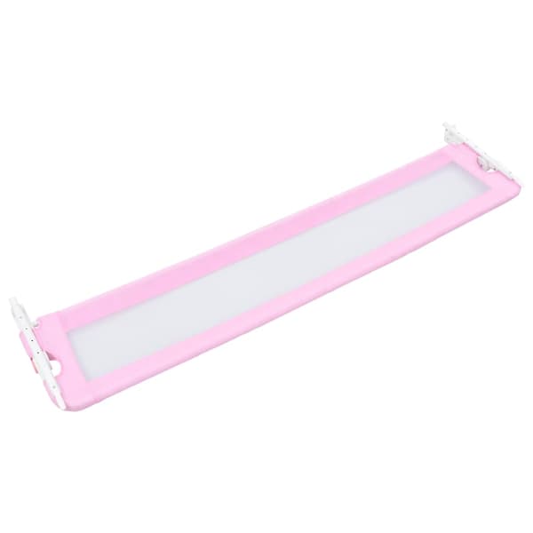 vidaXL Sängskena för barn rosa 180x42 cm polyester Rosa