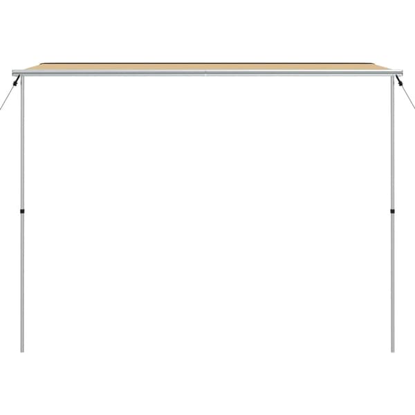 vidaXL Husvagnsmarkis 3x2x2,15 m beige Beige