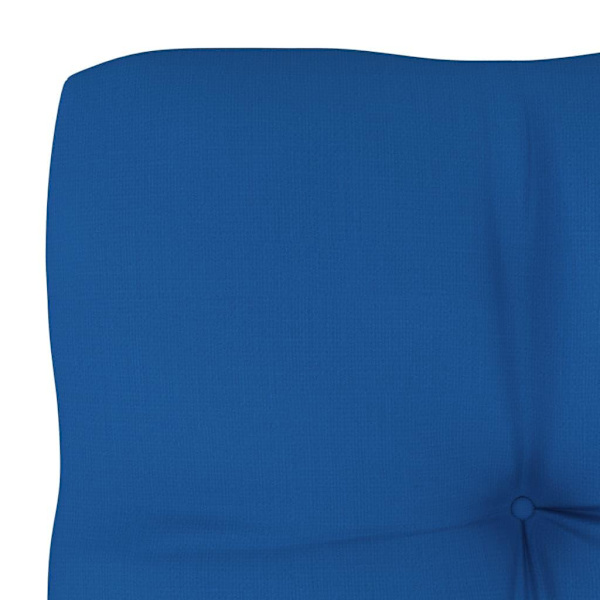 vidaXL Palldyna kungsblå 80x80x12 cm tyg Blå