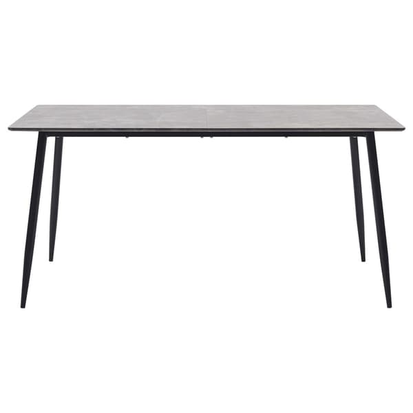 vidaXL Matbord grå 160x80x75 cm MDF grå