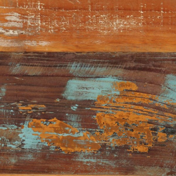 vidaXL Soffbord 120x60x40 cm massivt återvunnet trä multifärg