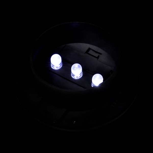 vidaXL Ytterbelysning LED Svart 6-pack Solcell Svart