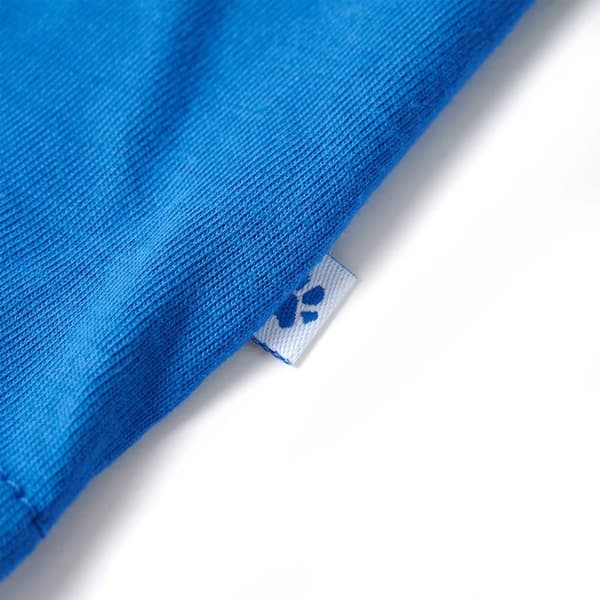 vidaXL T-shirt för barn blå 128 Blå