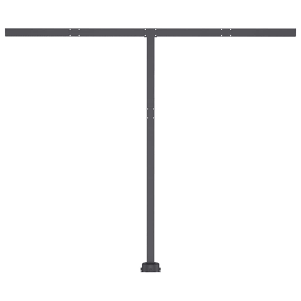 vidaXL Fristående markis automatiskt infällbar 350x250 cm orange/brun Orange