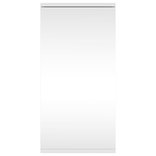 vidaXL Spegelskåp hörn vit 30x24x60 cm Vit