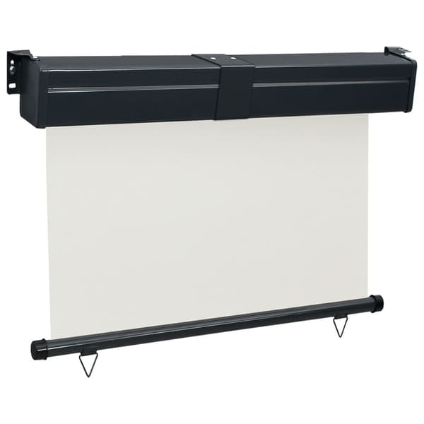 vidaXL Balkongmarkis 125x250 cm gräddvit Creme