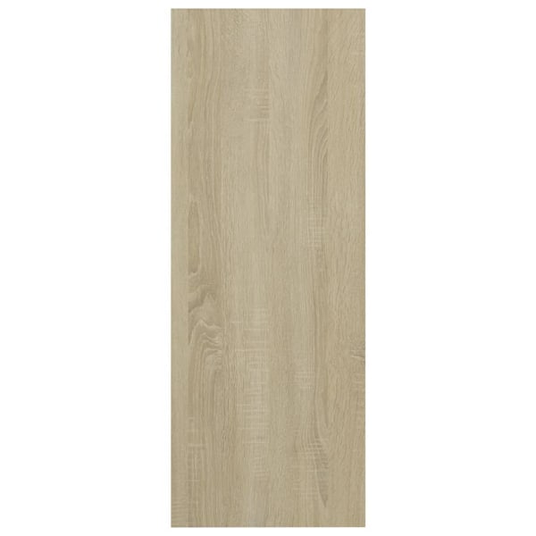 vidaXL Avlastningsbord sonoma ek 78x30x80 cm konstruerat trä Brun