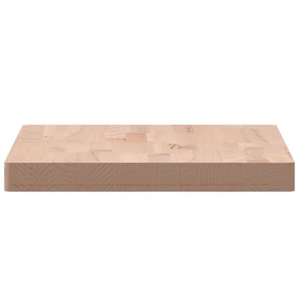 vidaXL Skärbräda 60x40x4 cm massivt bokträ Brun