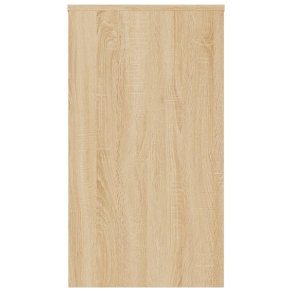 vidaXL Skrivbord sonoma-ek 90x40x72 cm konstruerat trä Brun