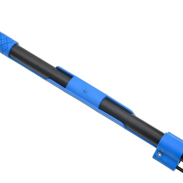 vidaXL Muttersamlare blå 127 cm stål
