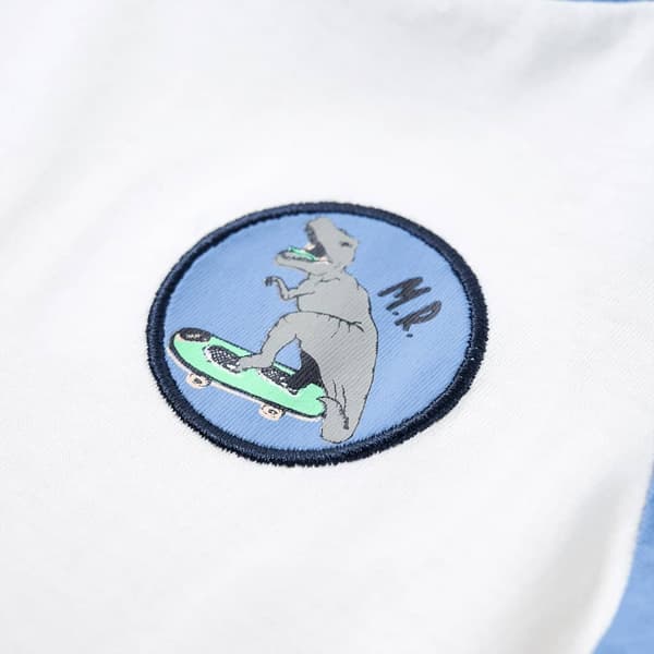 vidaXL T-shirt för barn ecru 104 Vit